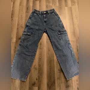Simple Society Y2K Aesthetic Cargo Jeans SIZE 9/29